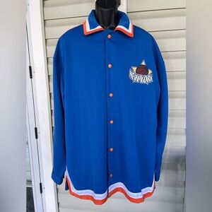 Delf New York Nicks Snap Front Jersey Shirt and Pants 2XL NWT